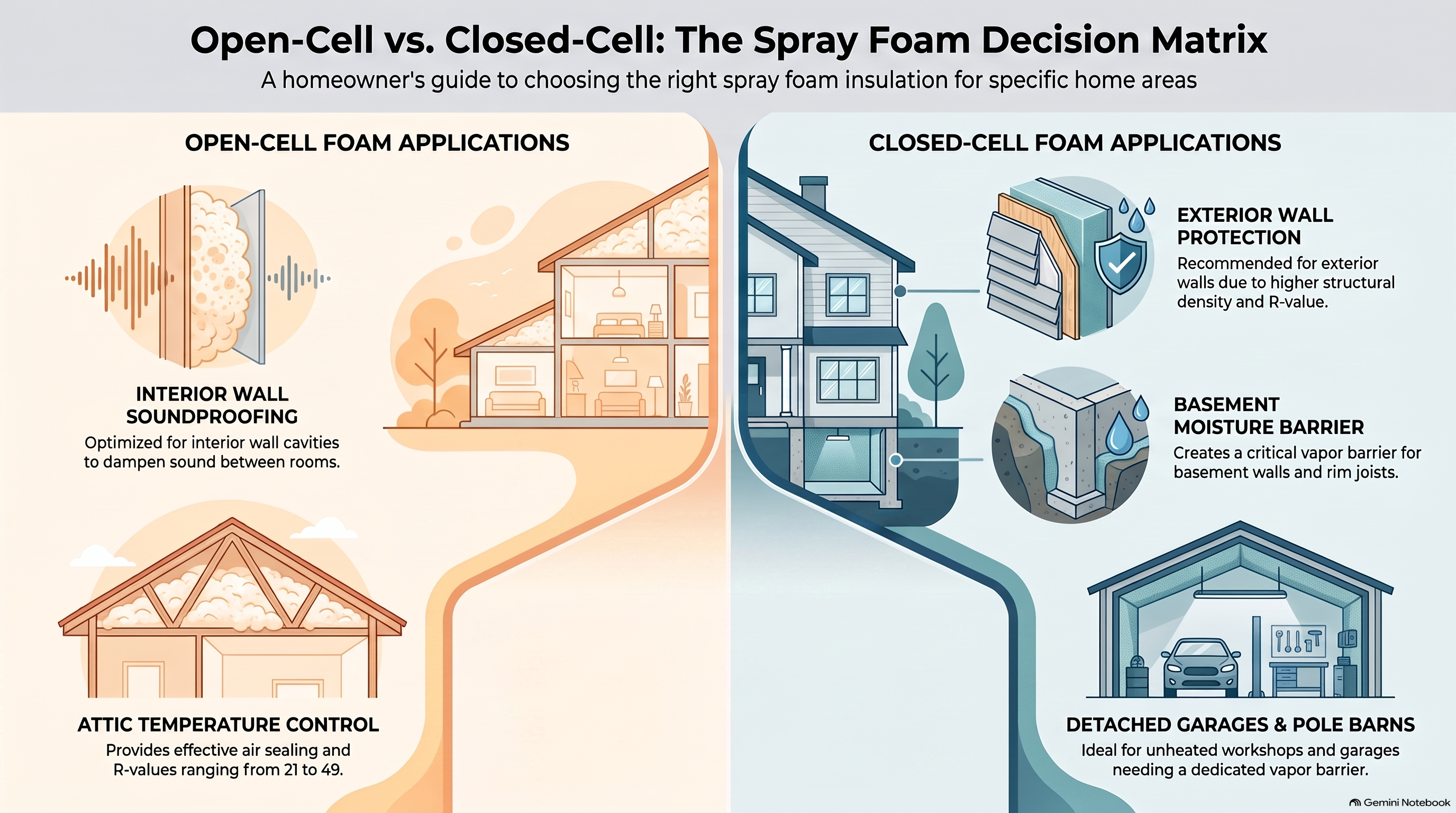 Spray Foam Insulation Decision Guide